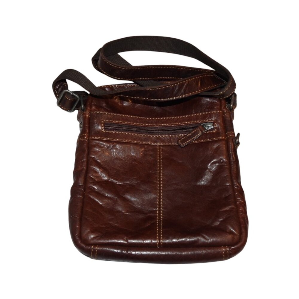 JACK Georges brown Voyager Large Crossbody Bag
